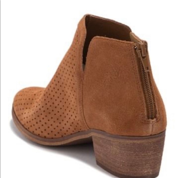 Brand new Susina leather perforated women’s booties - size 10 - Picture 1 of 3